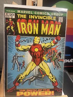Buy Iron Man #47 Origin Story Retold! Marvel 1972 • 57.78£