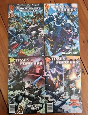 Buy Transformers: Timelines #1-4 - Fun Publications - Rare • 20£