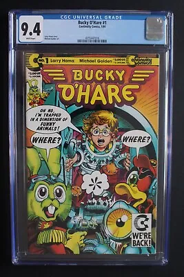 Buy Bucky O'Hare #1 Deadeye Duck & Willy 1991 Golden Games Toys Animated TV CGC 9.4 • 94.80£