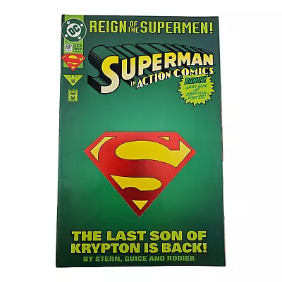 Buy Reign Of The Supermen! Superman In Action Comics #12 1993 • 3.46£