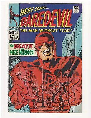 Buy DAREDEVIL 41! The Death Of Mike Murdock!! • 15.99£