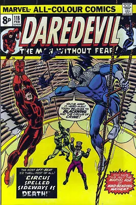 Buy Daredevil (1964) # 118 UK Price (3.0-GVG) MVS Cut - Story Unaffected 1975 • 6.75£