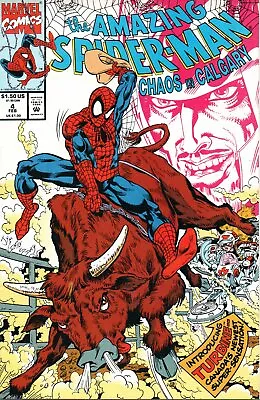 Buy AMAZING SPIDER-MAN CHAOS IN CALGARY (1993) #4 - Regular Cover - Back Issue • 4.99£