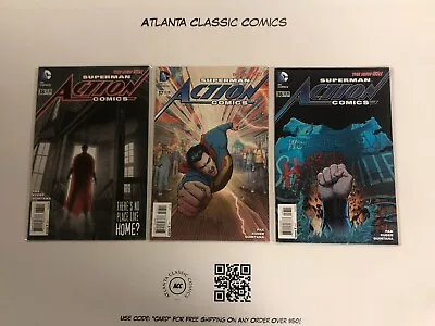 Buy 3 Action Comics DC Comic Books Superman #36 37 38 Flash Aquaman Batman 124 KE1 • 7.89£