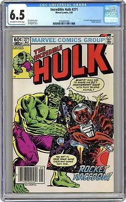 Buy Incredible Hulk #271N Newsstand Variant CGC 6.5 1982 3793451005 • 135.92£
