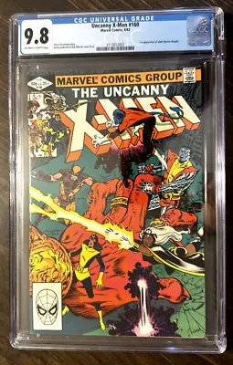 Buy Uncanny X-Men #160 CGC 9.8 - 1st App Adult Illyana (Magik) Chris Claremont • 158.35£