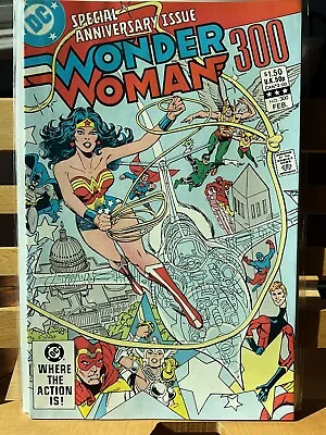 Buy Wonder Woman #300 Gene Coan Art Anniversary Issue 1983 • 10.39£