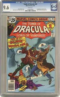Buy Tomb Of Dracula #45 CGC 9.6 1976 1108795006 • 367.11£