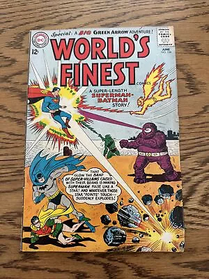 Buy World's Finest #134 (DC Comics 1963) Superman Joker Batman! VG • 7.90£