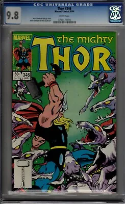 Buy Thor #346 CGC 9.8 White Pages • 55.61£