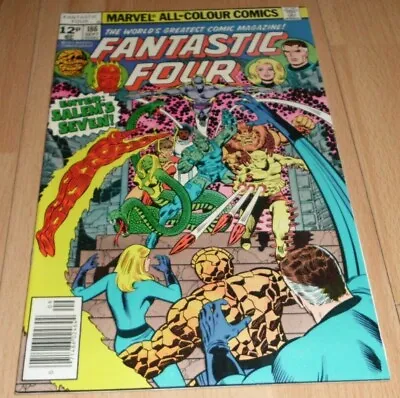 Buy Fantastic Four (1961 1st Series) #186...Published Sep 1977 By Marvel. • 39.99£