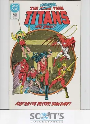 Buy New Teen Titans  #20  Vf  (vol 2)  Perez Cover • 4£