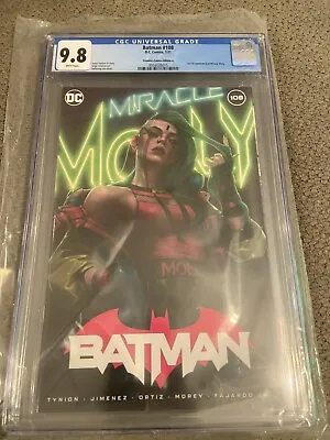 Buy Batman #108 CGC 9.8 Frankie's Comics Edition A 1st Miracle Molly Jeehyung Lee • 71.58£