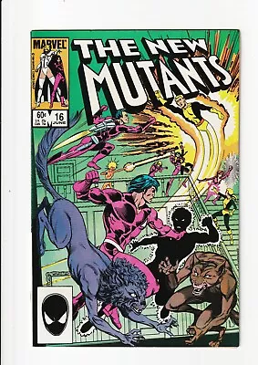 Buy NEW MUTANTS #16 VFNM 1st App James Proudstar/Thunderbird, Hellions 1984 Marvel • 10.40£