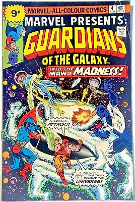 Buy Marvel Presents Guardians Of The Galaxy 4 Marvel 1976 1st Full App Aleta Ogord • 12.99£
