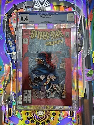 Buy Spider-man 2099 1 Cgc 9.4 Wpgs Marvel 1992! Origin Of Spider-man 2099! 9.8?!!!!! • 38.74£