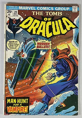 Buy Tomb Of Dracula # 20 Marvel Comics FN-/F Marv Wolfman Gil Kane Mid Grade • 15.98£