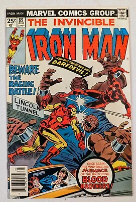Buy Iron Man 89 FN/VF 7.0 Blood Brothers And Controller Appearance  • 5.14£