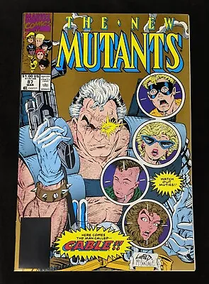 Buy NEW MUTANTS #87 [2ND Print Gold Cover] 1ST CABLE / Key Issue - 1990 Marvel - NM • 7.87£