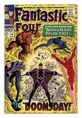 Buy Fantastic Four #59 FN- 5.5 1967 • 40.98£