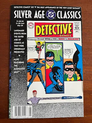 Buy Dc Silver Age Classics Detective Comics # 327 Vf+ New Look Batman Elongated Man • 1.97£