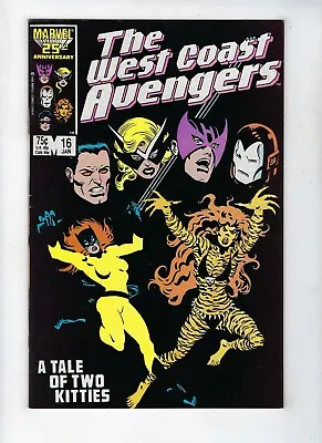 Buy West Coast Avengers # 16 Marvel Comics A Tale Of Two Kitties High Grade Jan 1987 • 3.95£