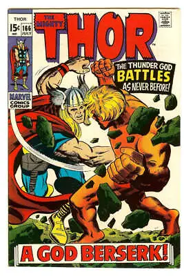 Buy Thor #166 6.0 // 2nd Full Appearance Of Him (warlock) Marvel Comics 1969 • 79.16£