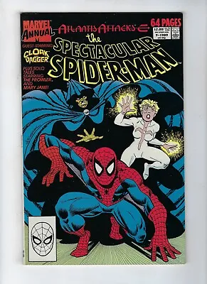 Buy SPECTACULAR SPIDER-MAN ANNUAL # 9 (CLOAK And DAGGER App. 1989) NM • 4.95£