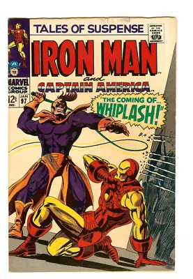 Buy Tales Of Suspense #97 5.5 // 1st Appearance Of Whiplash 1968 Id: 33114 • 57.57£