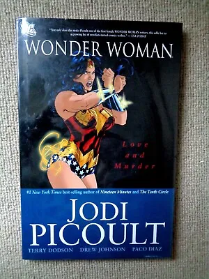 Buy Wonder Woman LOVE AND MURDER  By Jodi Picoult HC 9781401214876 NEW + SEALED  • 60£