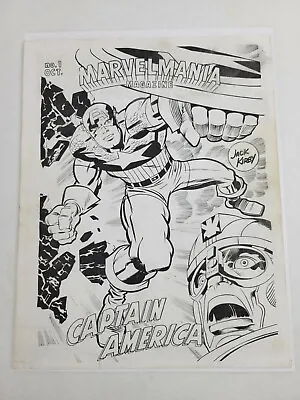 Buy MarvelMania Magazine #1 Marvel Comics 1969 Kirby & Steranko Preview Issue • 59.30£