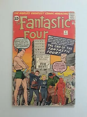 Buy Fantastic Four 9 Submariner Marvel Comics 1962 • 212.67£