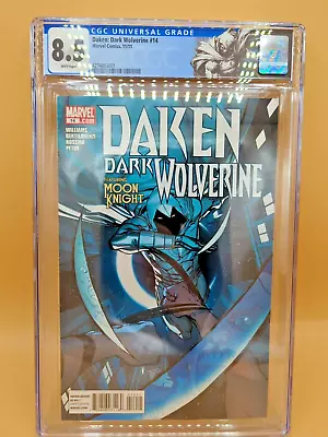 Buy Daken Dark Wolverine Ft Moon Knight Marvel Comics #14 11/11 CGC Graded 8.5 • 120£