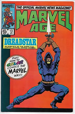 Buy Marvel Age #13 Marvel Comics Shooter Starlin Hama FN/VFN 1984 • 5.50£