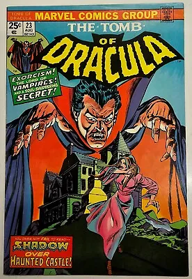 Buy Bronze Age Marvel Comic Tomb Of Dracula Key Issue 23 Higher Grade VG/FN • 12£
