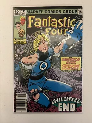 Buy Fantastic Four #245 Newsstand Variant 1st Appearance Avatar! Marvel 1982 • 4.74£