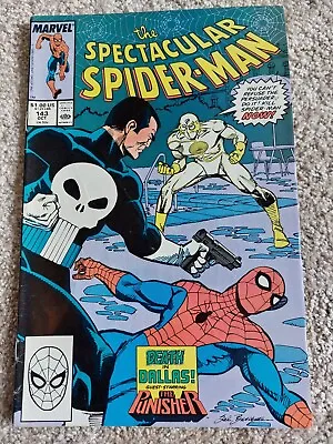 Buy Marvel Comics Peter Parker The Spectacular Spider-Man Number 143 - OCT 1988 • 8£