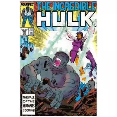 Buy Incredible Hulk (1968 Series) #338 In Very Fine + Condition. Marvel Comics [i! • 9.07£