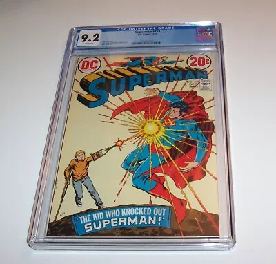 Buy Superman #259 - DC 1972 Bronze Age Issue - CGC NM- 9.2 • 90.92£