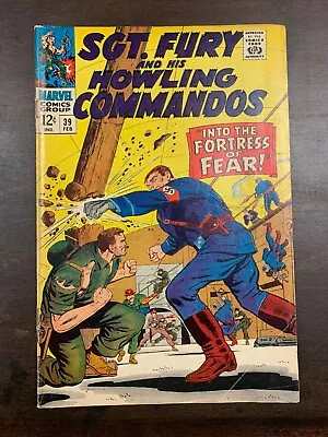 Buy SGT FURY AND HIS HOWLING COMMANDOS #39  (1966) Marvel Comics FN- • 10.30£