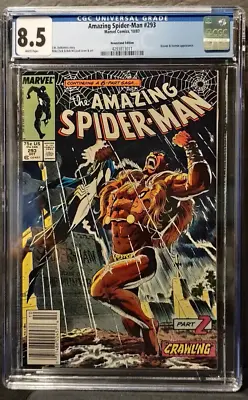 Buy Amazing Spider-Man 293  Newsstand Edition  CGC  8.5  VF+   White Pages • 39.41£