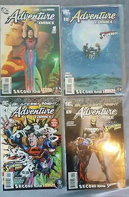 Buy 4 Comics - Adventure Comics 1, 2, 4, 5 (504, 505, 507, 508) DC Superboy Prime • 12.87£