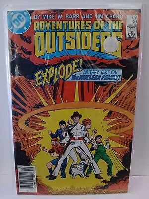 Buy Adventures Of The Outsiders #40 DC Comics 1986 Newsstand  • 1.18£