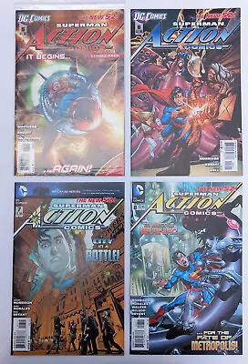 Buy DC Comics  - Action Comics #5 #6 #7 #8 (2012) New 52 • 8.99£