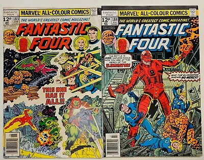 Buy Marvel Comic Bronze Age Key Issue Fantastic Four 185 FN/VF 1st Nicholas Scratch • 0.99£