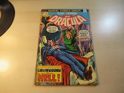 Buy Tomb Of Dracula #19 Marvel Key Bronze Age Mid Grade Blade Immune To Dracula Bite • 92.49£