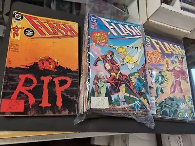 Buy DC Comics The Flash 2nd Series Comic Book Lot Of 52 49-89 96-105 + Ann • 71.25£