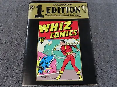 Buy 1974 DC Comics FAMOUS 1st EDITION #F-4 WHIZ COMICS #1 Treasury - SHAZAM - VG/FN • 8£