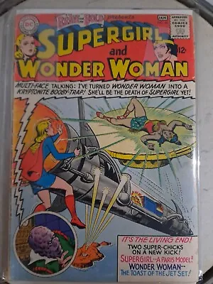 Buy Brave & The Bold # 63, VG+ 4.0 (1965) DC WONDER WOMAN & SUPERGIRL Team Up! • 34.69£