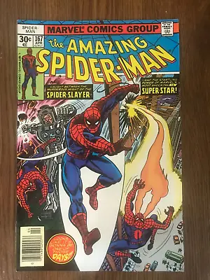 Buy Amazing Spider Man  167  First Appearance Will O* The Wisp • 27.71£